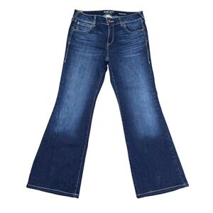 Ariat Denim Perfect Rise Flare Jeans Women's Size 29S Medium Wash Western